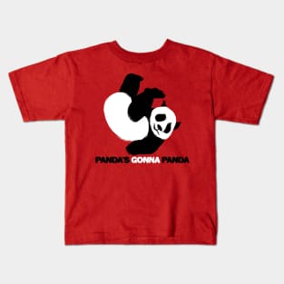 Panda's Gonna Panda Kids T-Shirt